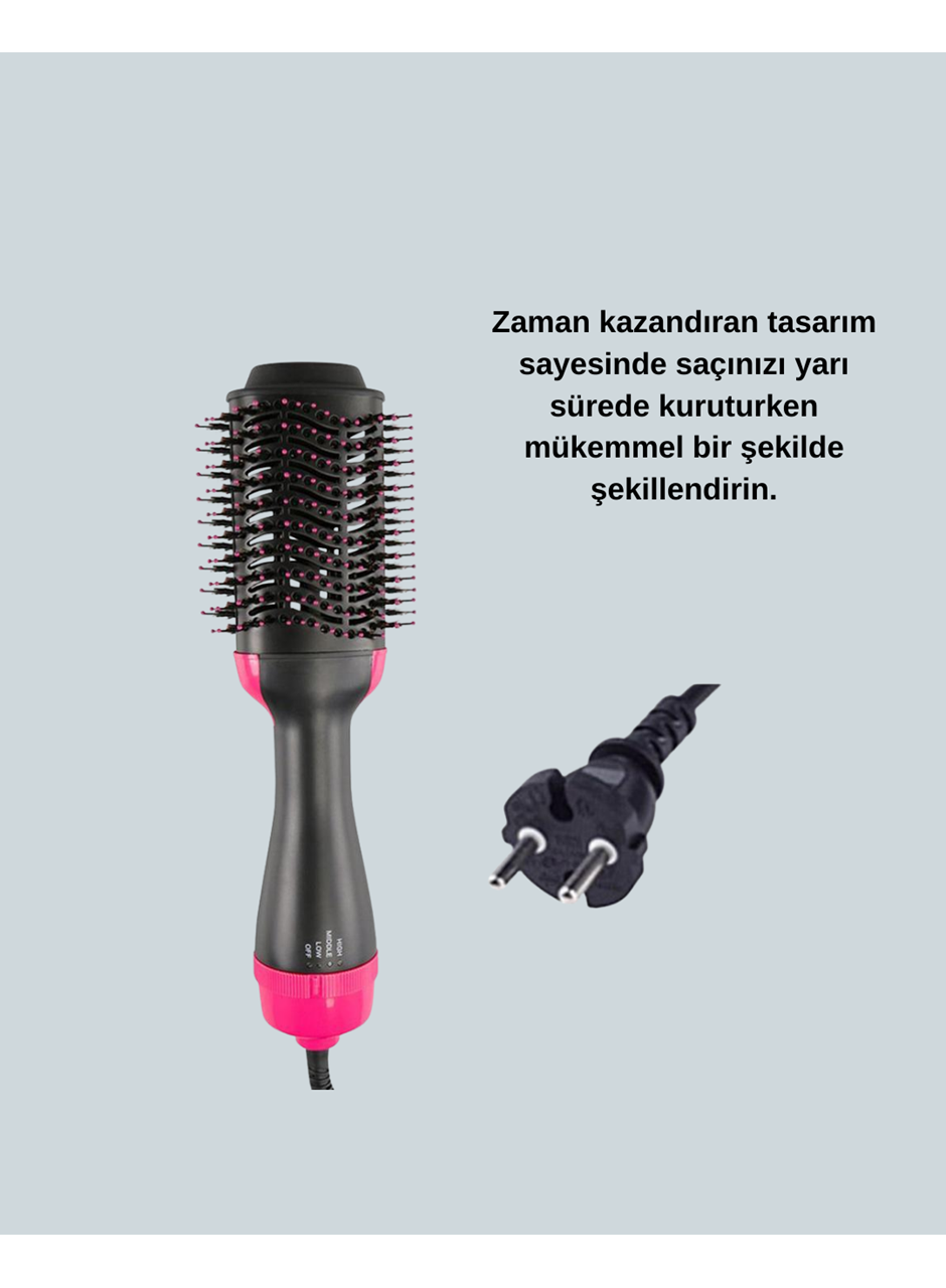 Kurutmalı Saç Şekillendirici Fönlü Fırça 1200 Watt Güç