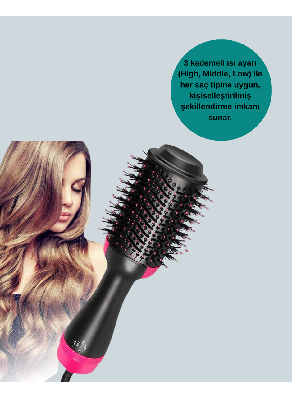 Kurutmalı Saç Şekillendirici Fönlü Fırça 1200 Watt Güç