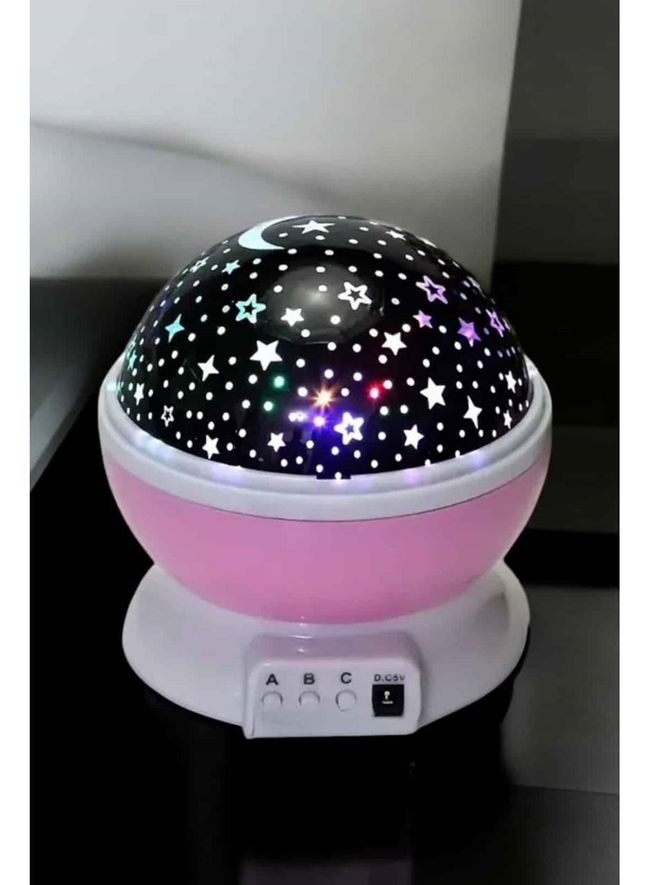 Mavi ve Mor Işıklı Projeksiyon Lambası