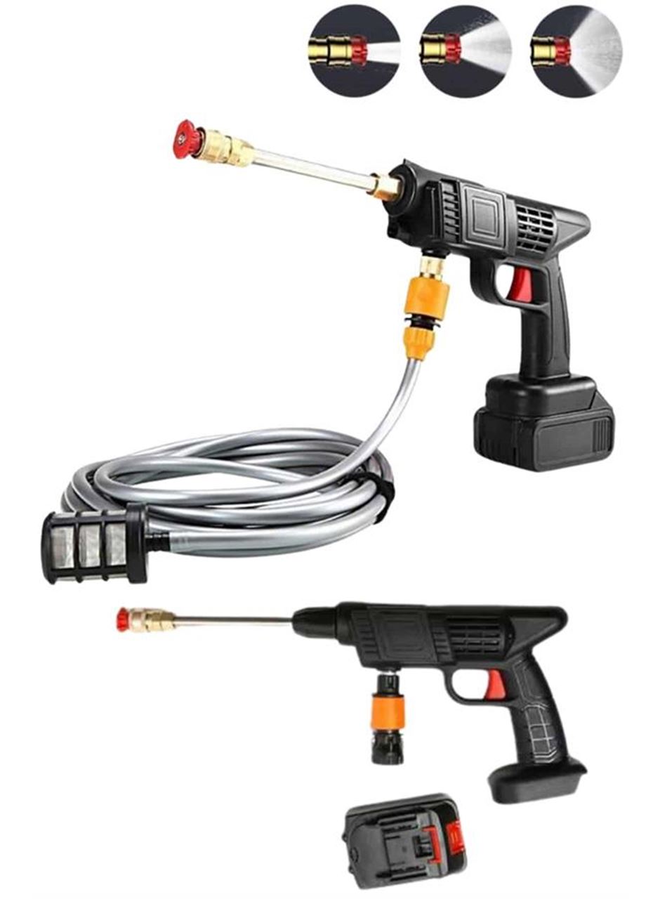 Akülü Oto Araç Yıkama Yüksek Basınçlı Araba Yıkama Makinesi Şarjlı