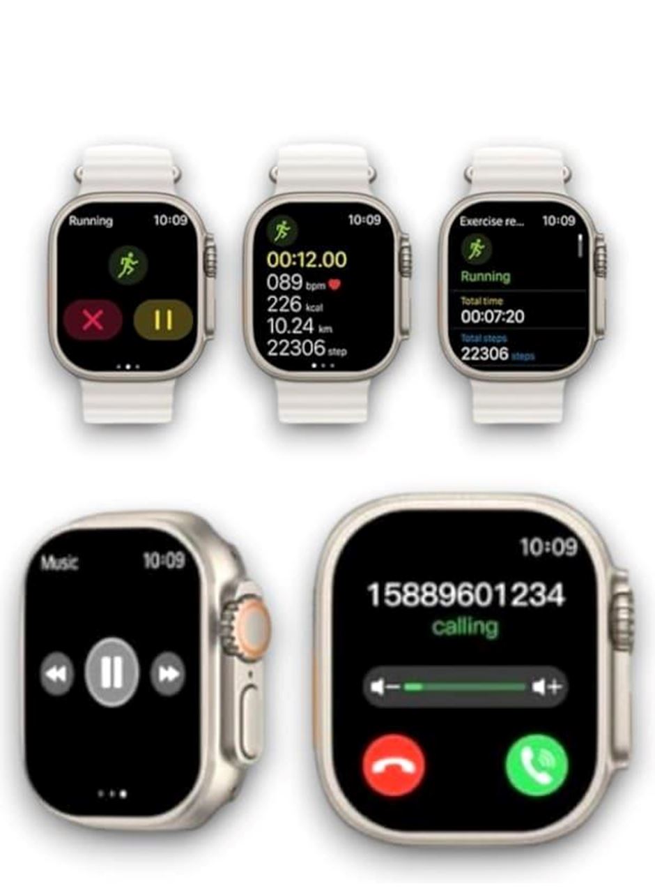 Tam Ekran Bt Çağrı Özellikli AKILLI SAAT