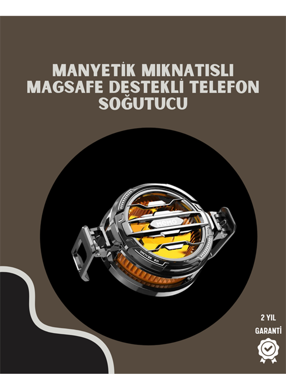 Tüm Telefonlarla Uyumlu Kompakt Soğutucu | Yüksek Performanslı Hızlı Soğutma