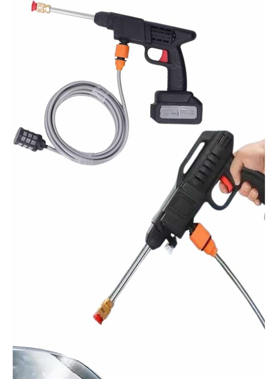 Akülü Oto Araç Yıkama Yüksek Basınçlı Araba Yıkama Makinesi Şarjlı