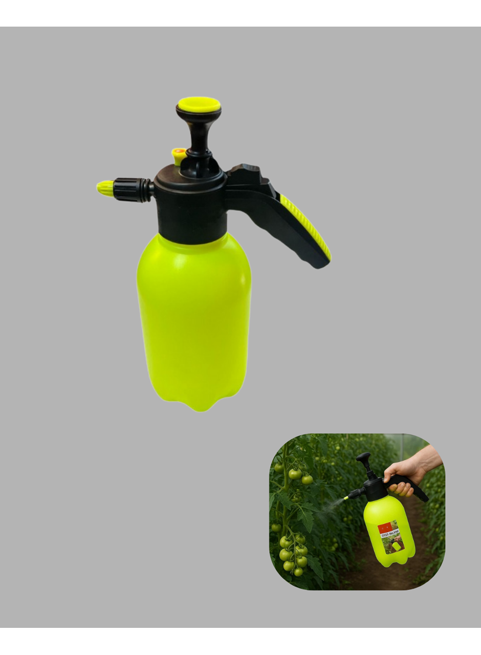 2 Litre Püskürtücü Bakır Nozullu Ayarlı Sprey Temizlik ve Bahçe