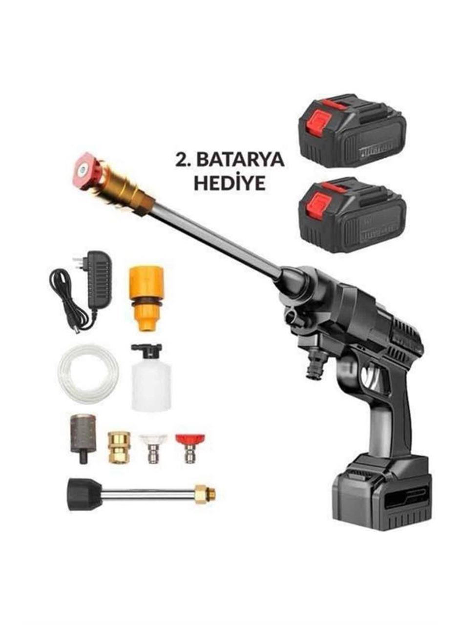 Akülü Oto Araç Yıkama Yüksek Basınçlı Araba Yıkama Makinesi Şarjlı