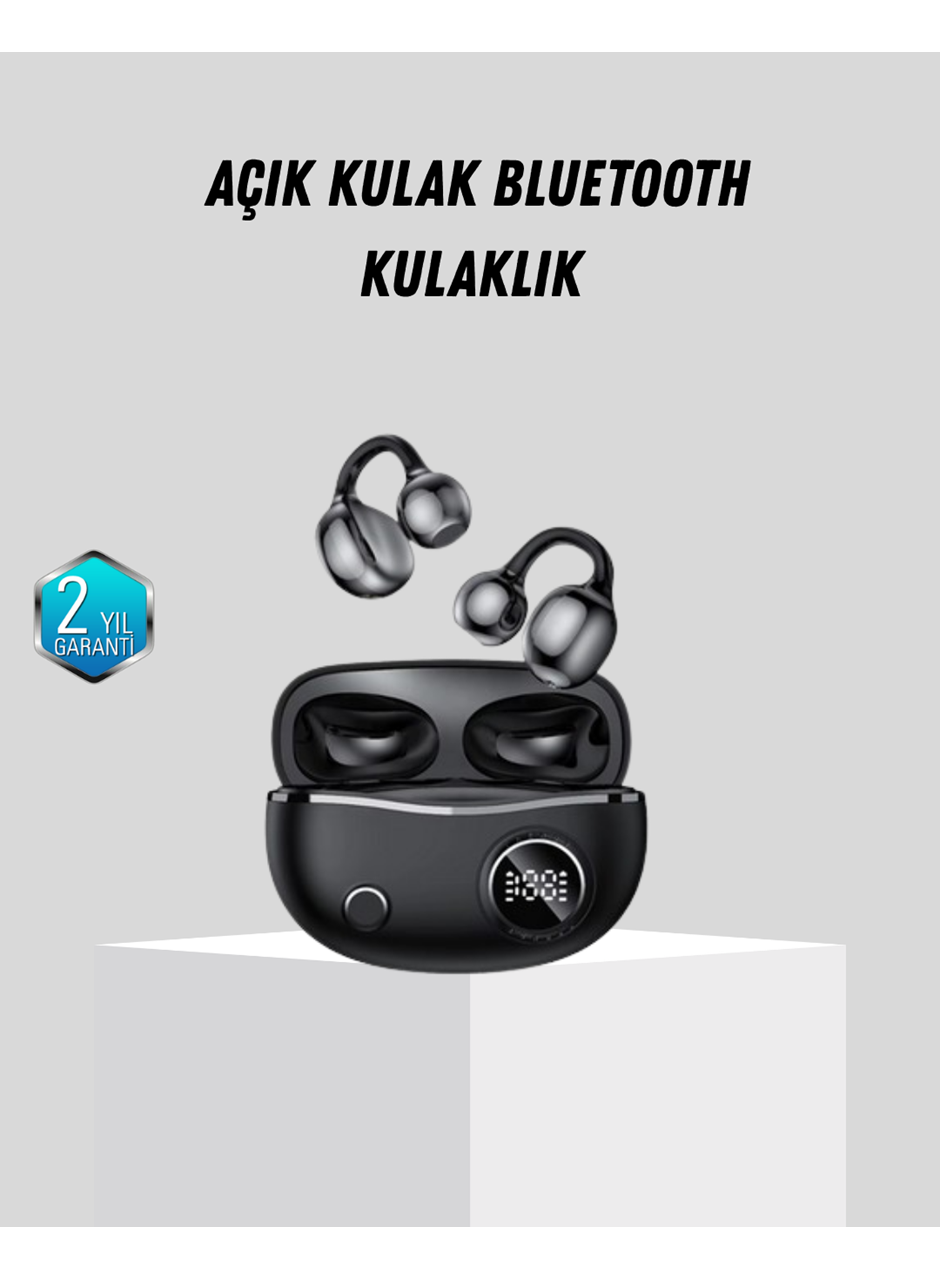 Açık Kulak Bluetooth Kulaklık 5.4 APTX Destekli Ergonomik Tasarım