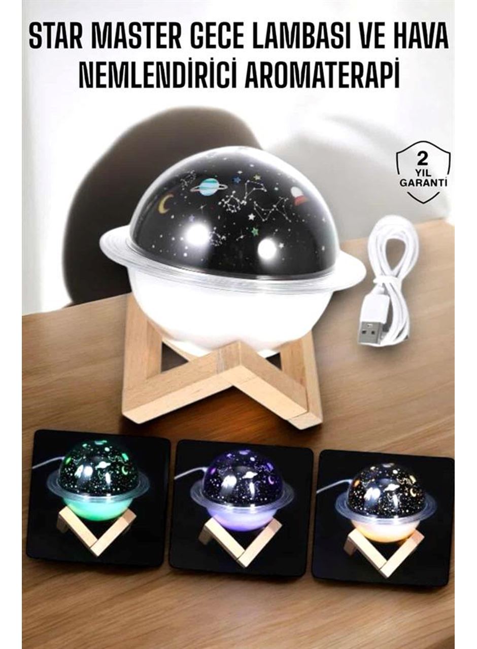Aromaterapi Hava Nemlendirici Masa ve Gece Lambası