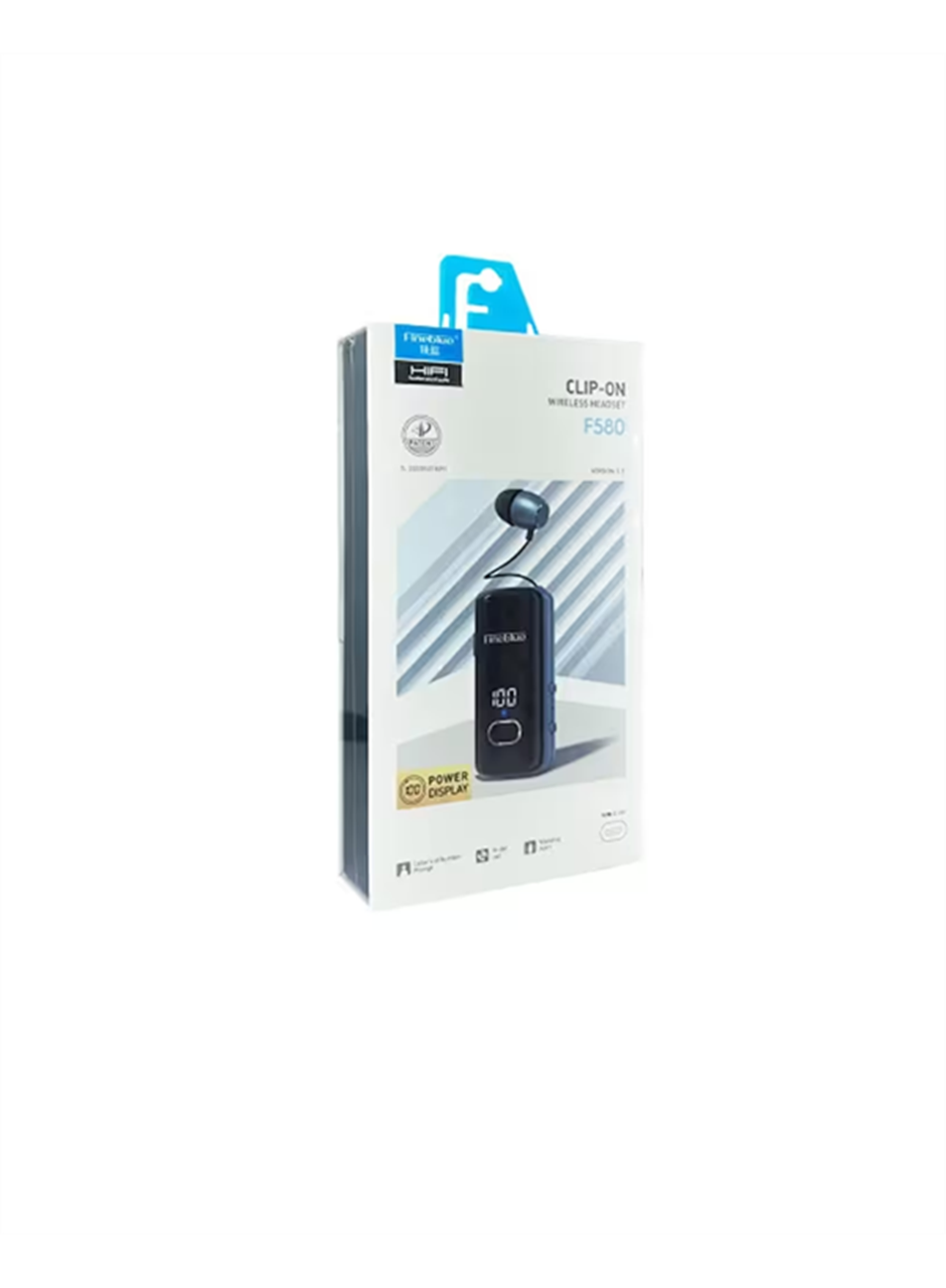 Su Geçirmez Fineblue F580 Kulaklık – Dijital Ekranlı, Klipsli