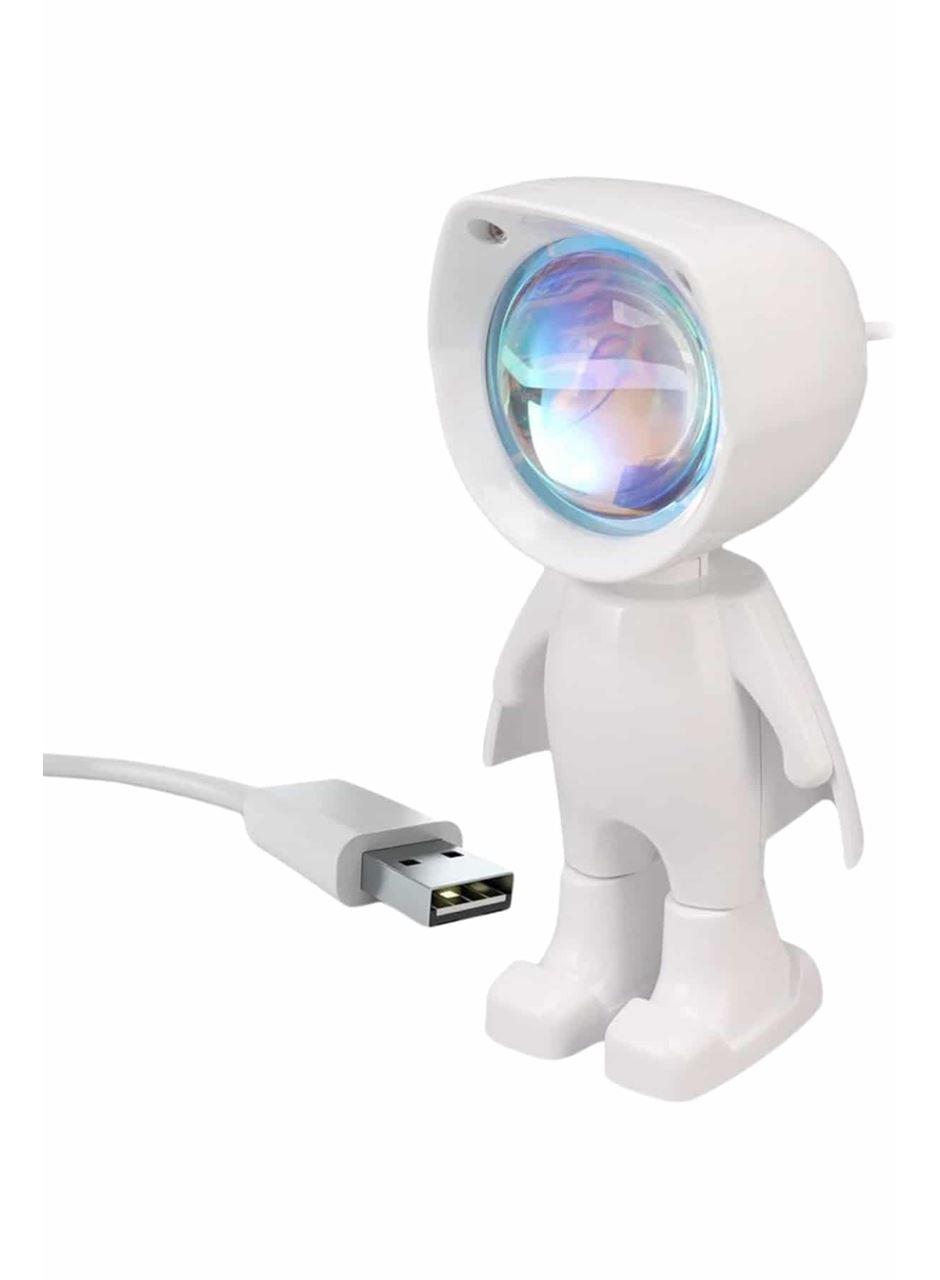 Gün Batımı Projektör Lamba Astronot Görünümlü Dekoratif Masa Lambası