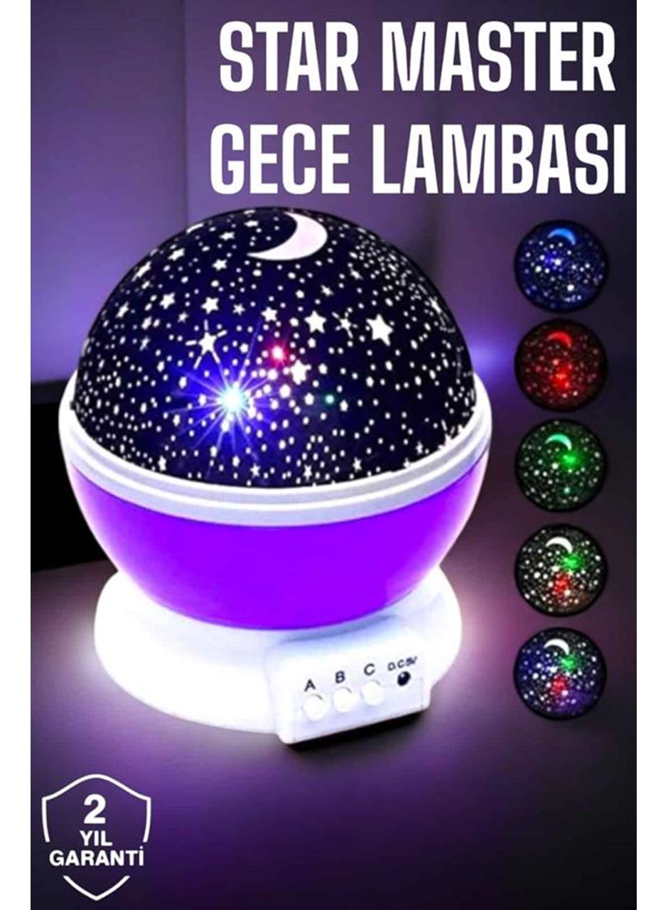 Çocuklara Özel Yıldızlı Gece Lambası