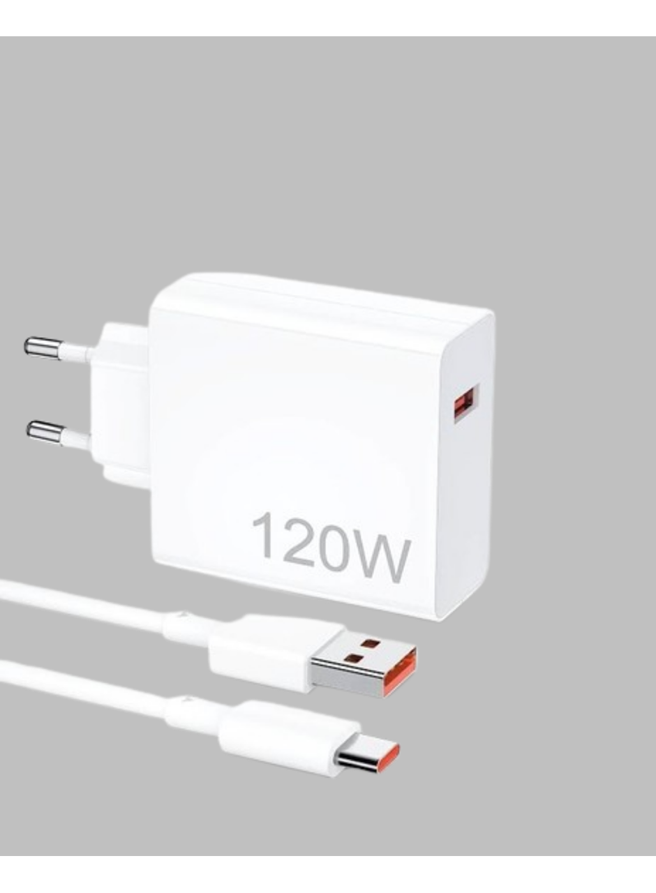 120 Watt Turbo Şarj Cihazı Xiaomi Redmi Note 10 11 12 Uyumlu