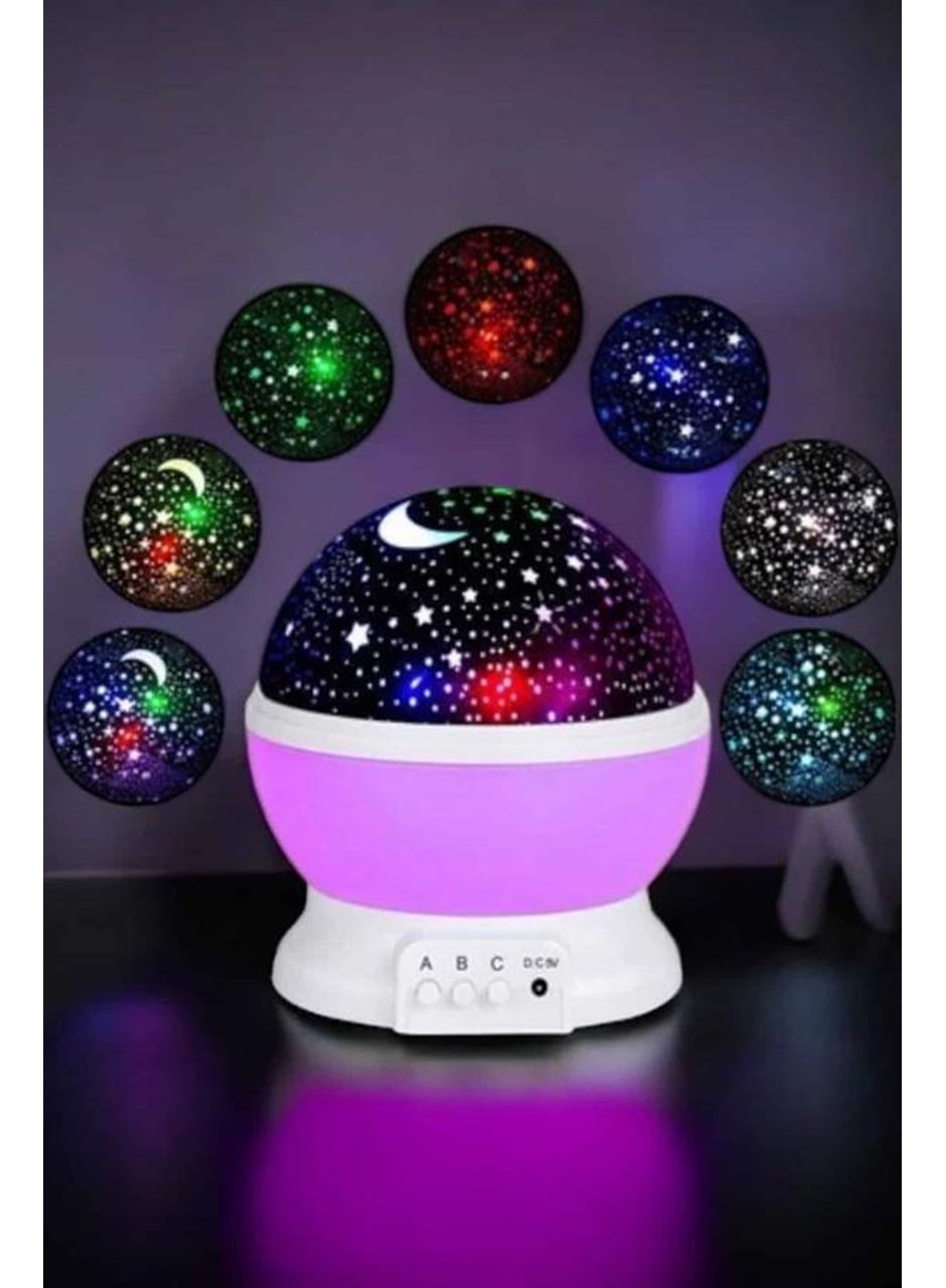 Çocuklara Özel Yıldızlı Gece Lambası