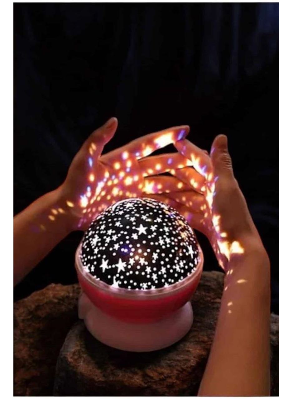 Çocuklara Özel Yıldızlı Gece Lambası
