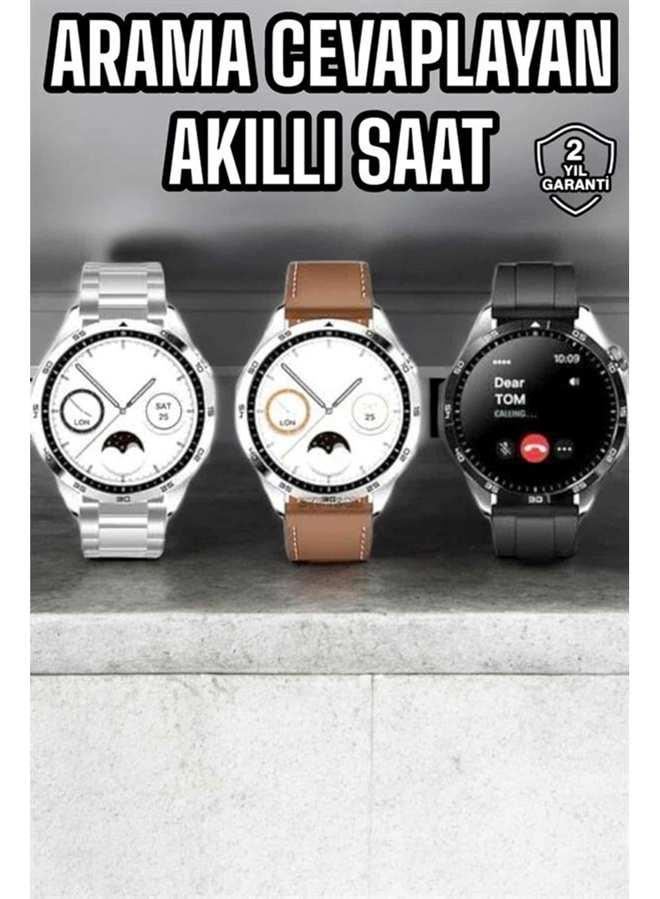 Akıllı Saat Titreşimli Amoled Ekran Uyku ve Sağlık Takibi Sesli Görüşme