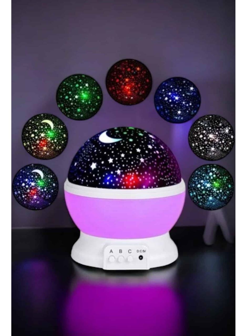 Çocuklara Özel Yıldızlı Gece Lambası