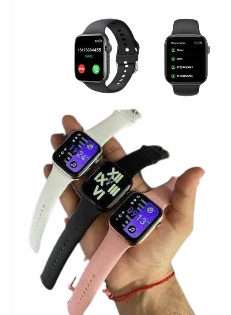 Akıllı Saat Yeni Nesil Android ve İOS Uyumlu Titreşim Modlu Alarm Kronometre