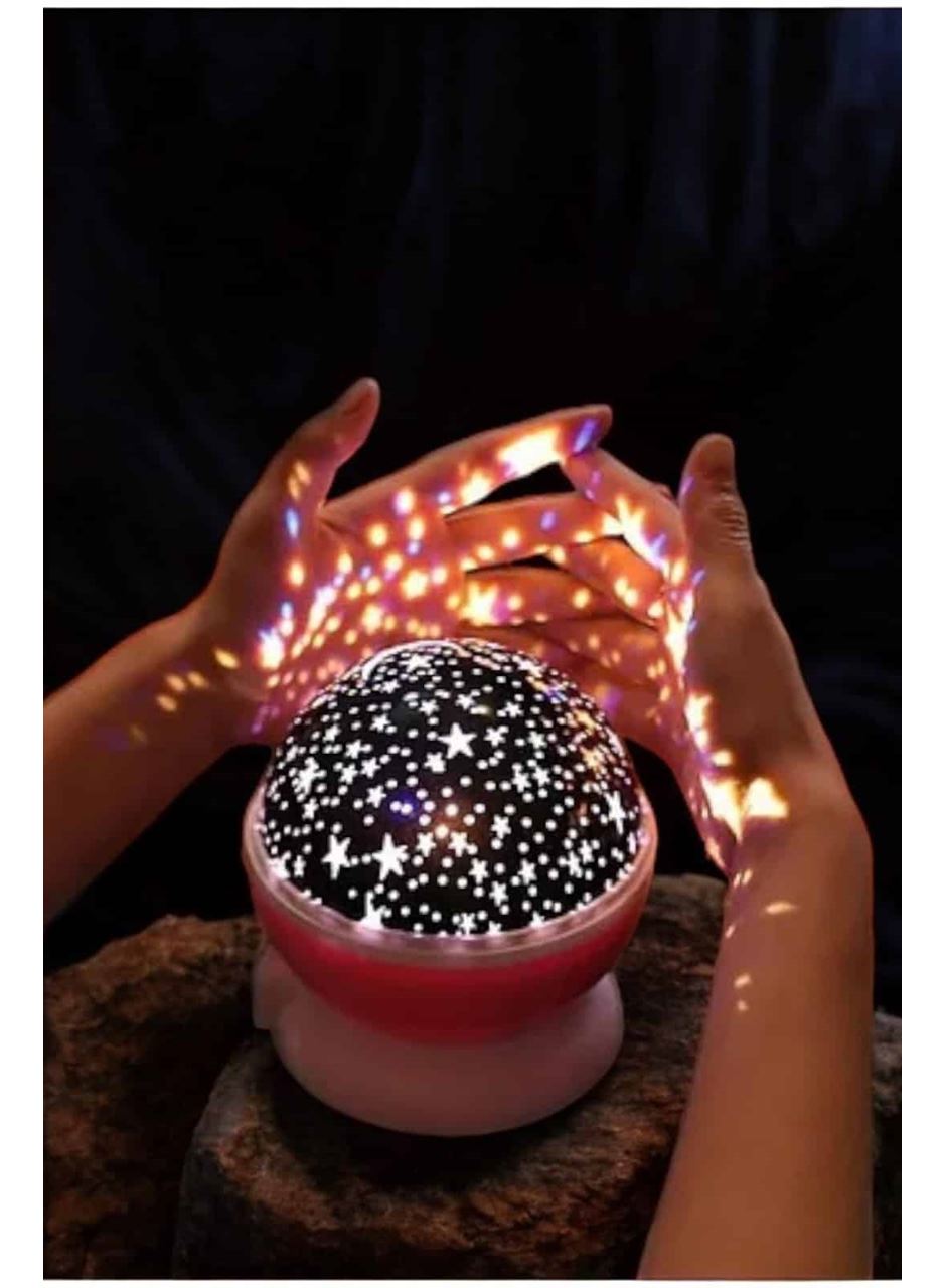 Çocuklara Özel Yıldızlı Gece Lambası