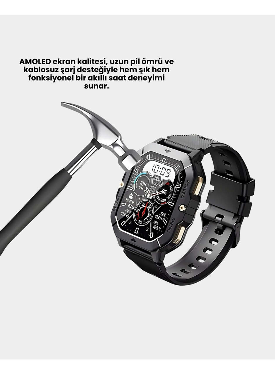 Bildirim ve Spor Takipli Akıllı Saat