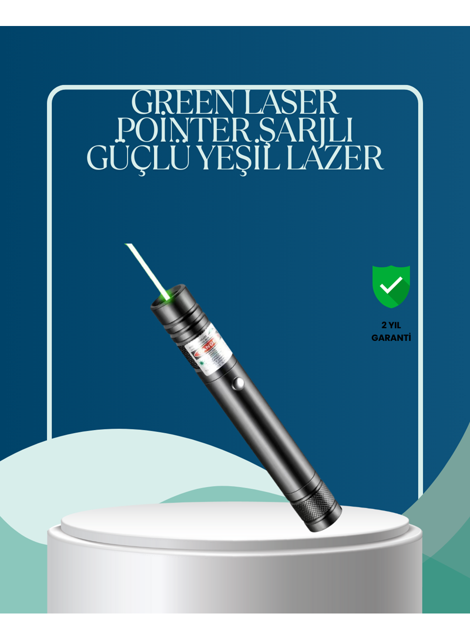 Profesyonel Kullanım İçin 5000mW Yeşil Lazer İşaretleyici