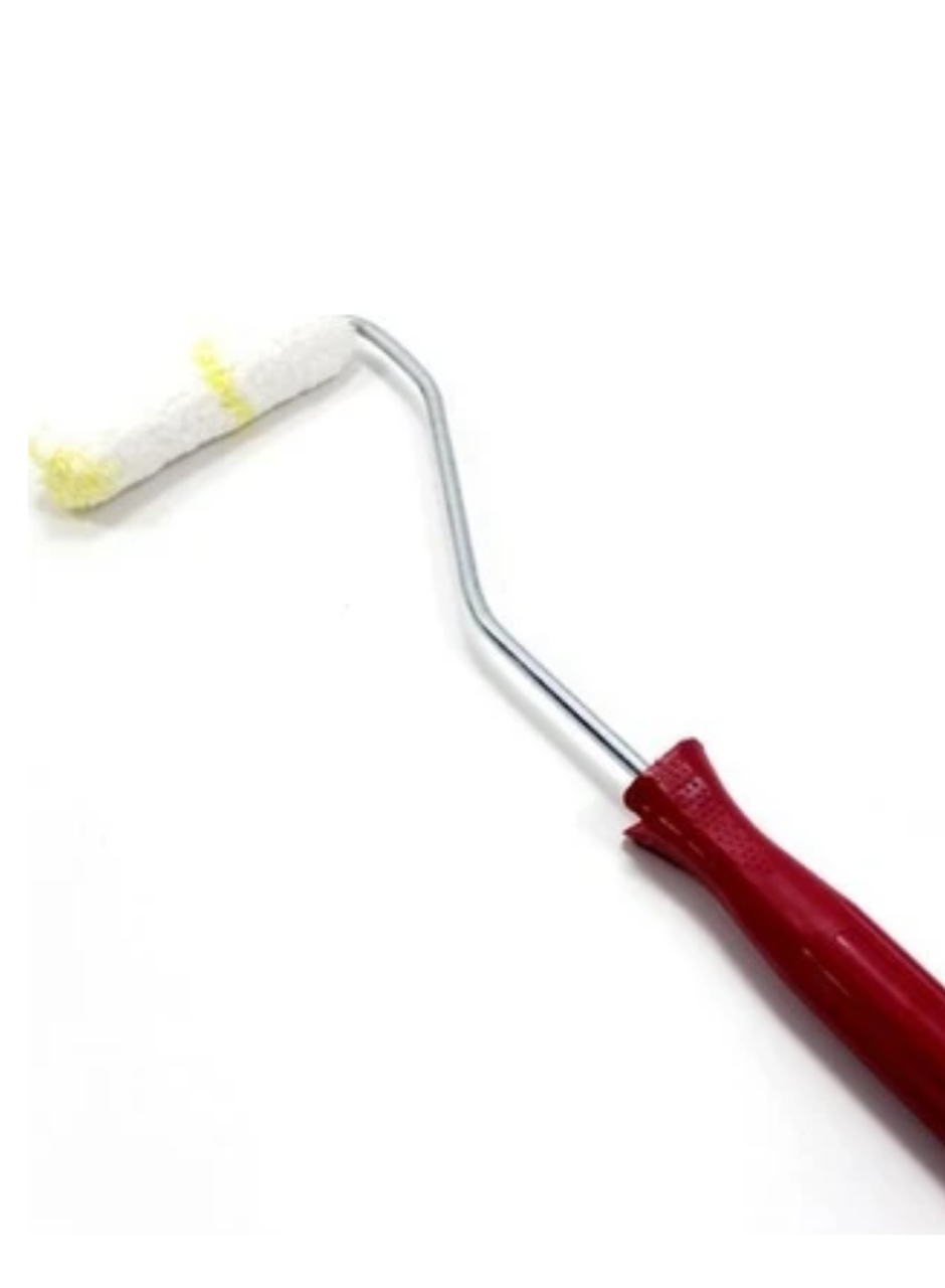 Profesyonel Mini Boya Rulosu 10 Cm Boya Fırça Seti 6 Yedek Rulo Hediyeli