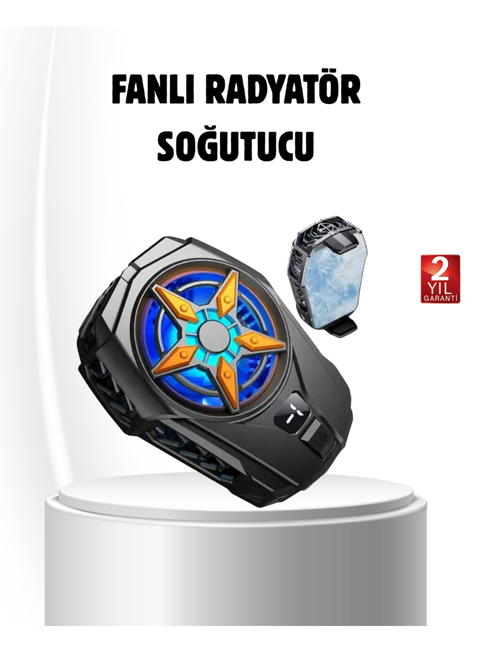 Oyun Telefonu Soğutucu Fan – Sessiz ve Kompakt Mobil Soğutma Cihazı