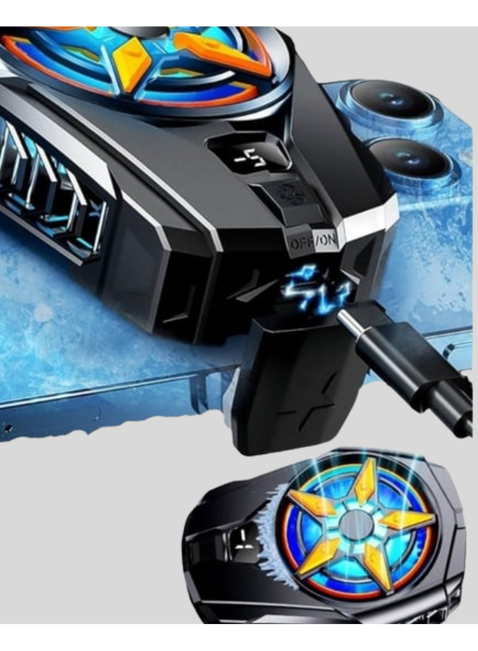 Oyun Telefonu Soğutucu Fan – Sessiz ve Kompakt Mobil Soğutma Cihazı