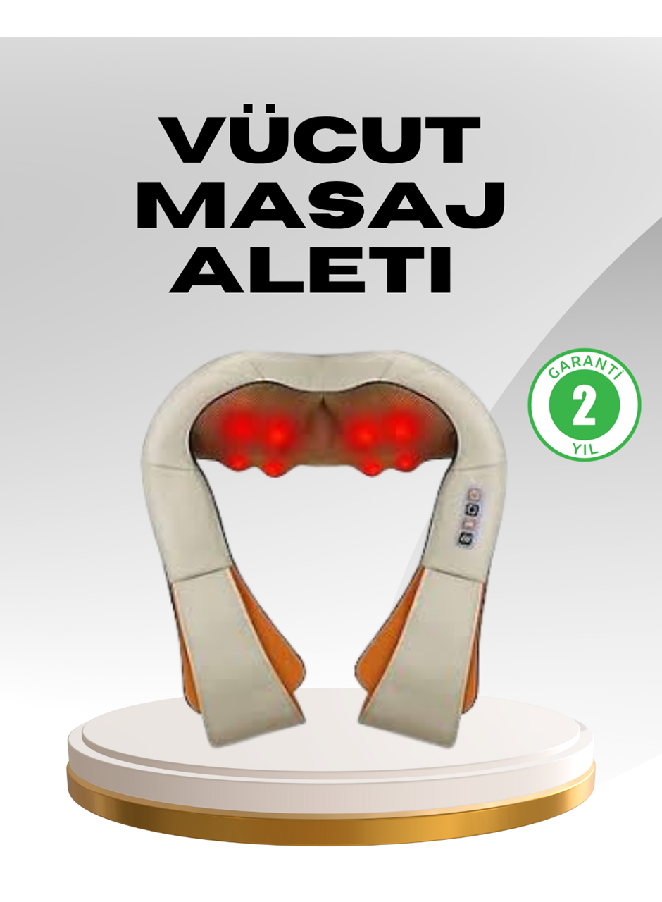 Ovmalı Kas Gevşetici Masaj Cihazı – Boyun, Omuz ve Sırt İçin Derin Etki