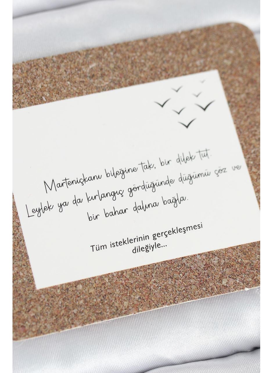 Marteniçka Bileklik 2'li Yonca ve Nazarlı Model