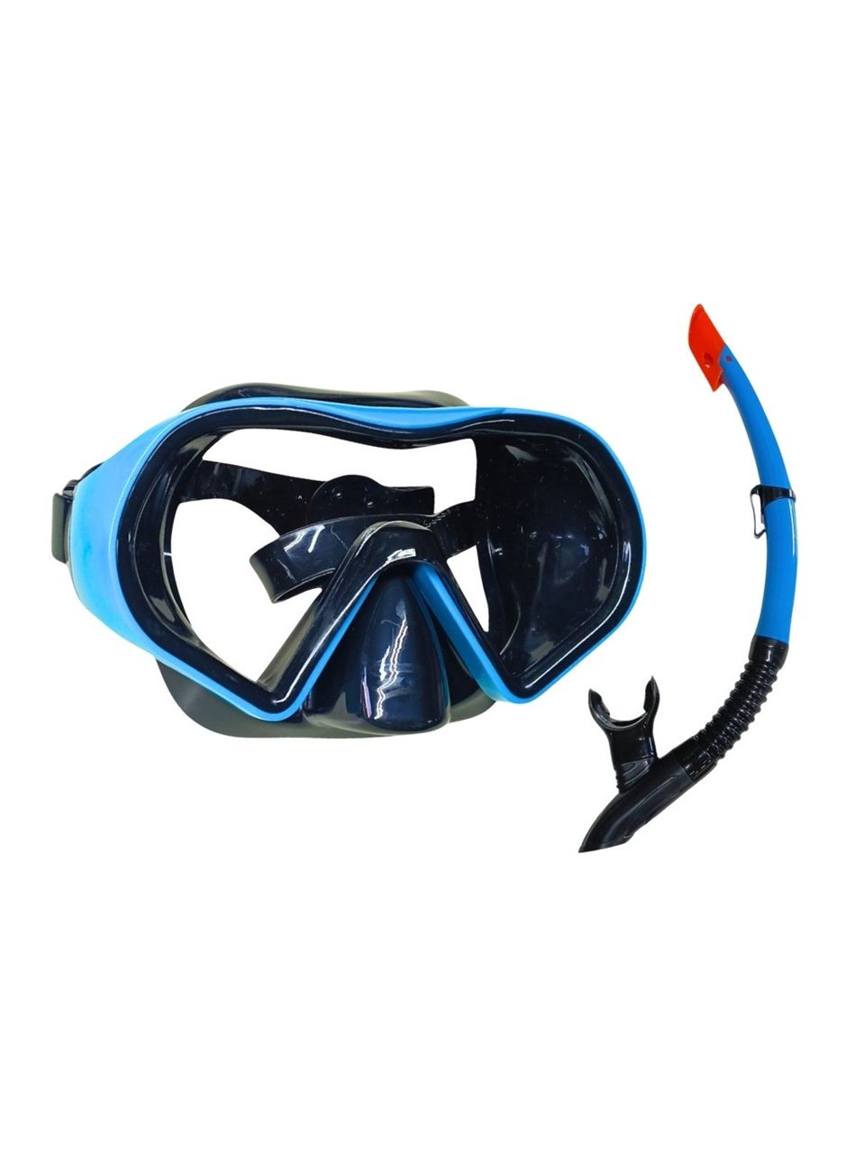 Star Diving Dalış Maskesi ve Snorkel Yetişkin - 51712-MAVİ