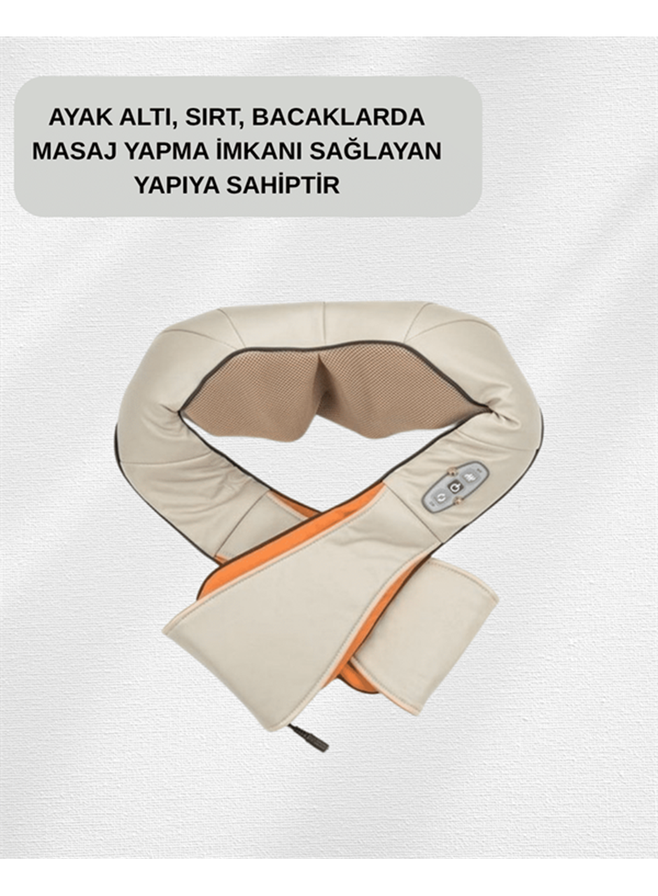Ovmalı Isıtmalı Masaj Aleti – Boyun, Sırt, Bel, Omuz ve Bacak İçin