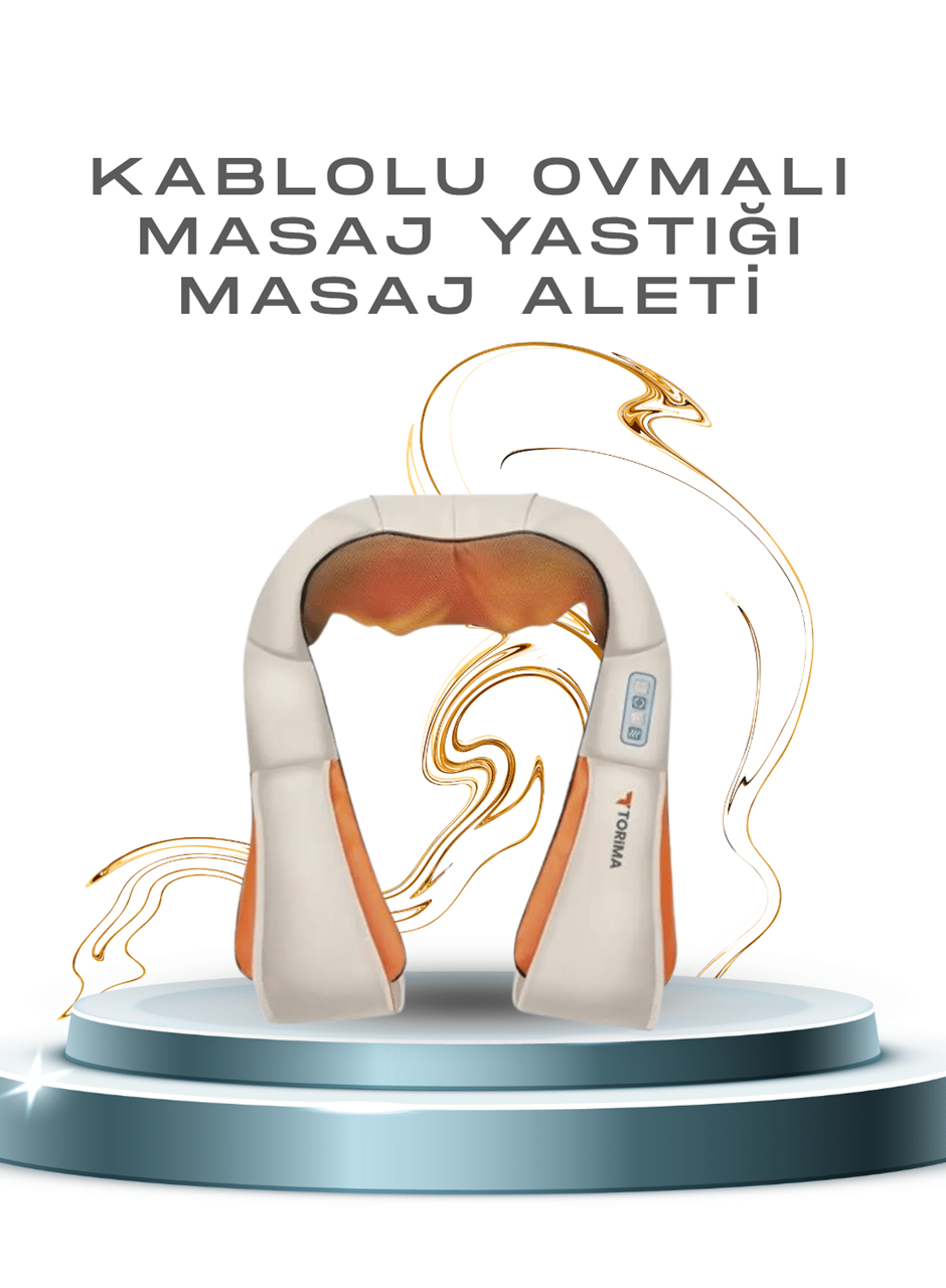 Vücut Masaj Aleti – Ergonomik Tasarım, Güçlü Ovmalı Masaj Teknolojisi