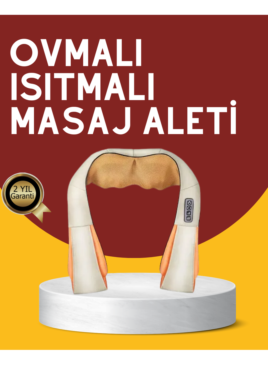 Kas Eklem Ağrılarına Ovmalı Isıtmalı Boyun Omuz Bel Masaj Aleti