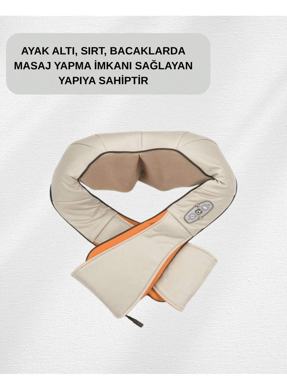 Vücut Masaj Aleti – Ergonomik Tasarım, Güçlü Ovmalı Masaj Teknolojisi