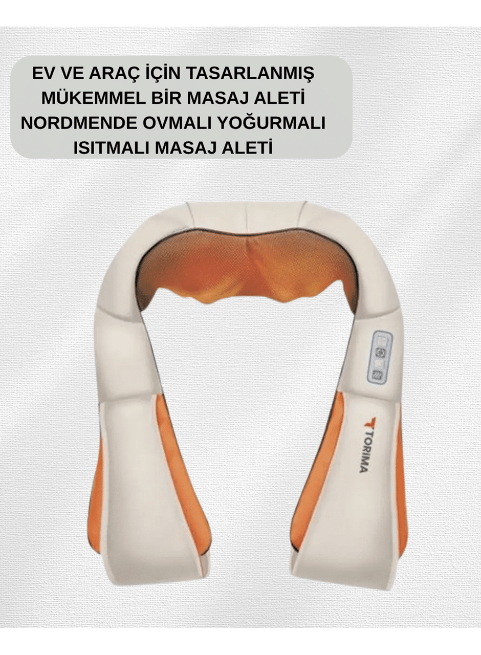 Vücut Masaj Aleti – Ergonomik Tasarım, Güçlü Ovmalı Masaj Teknolojisi