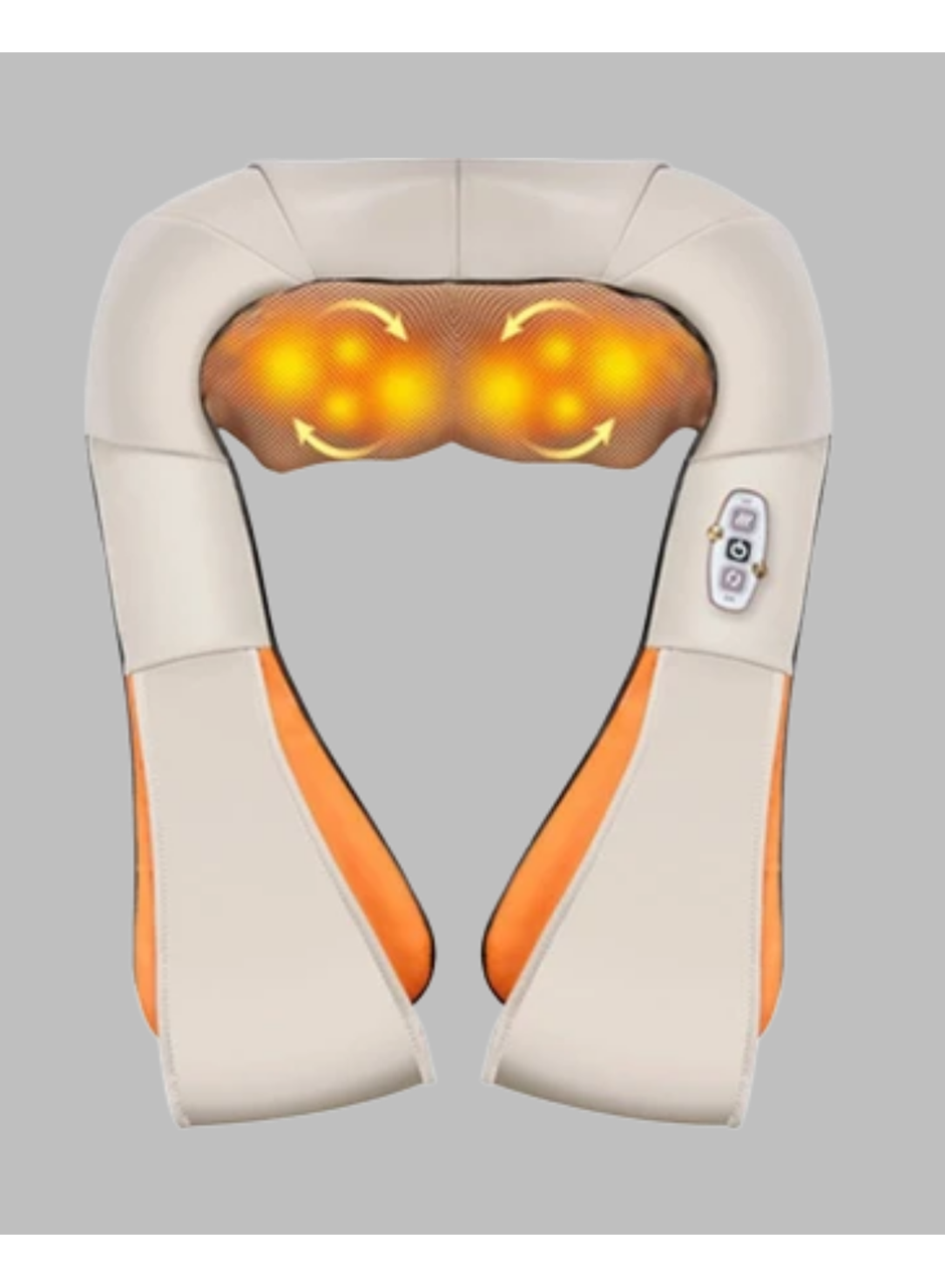 Ovmalı Isıtmalı Masaj Aleti Bel Boyun Omuz İçin Profesyonel Masaj Keyfi