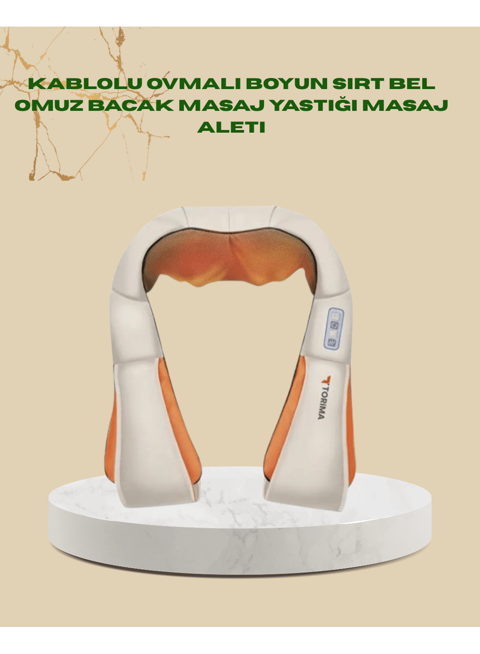 Ovmalı Isıtmalı Masaj Aleti – Boyun, Sırt, Bel, Omuz ve Bacak İçin