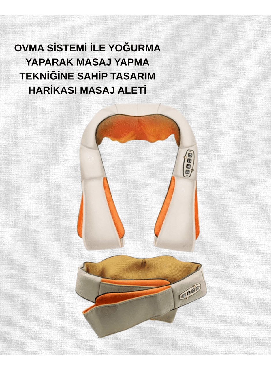 Ovmalı Isıtmalı Masaj Aleti – Boyun, Sırt, Bel, Omuz ve Bacak İçin