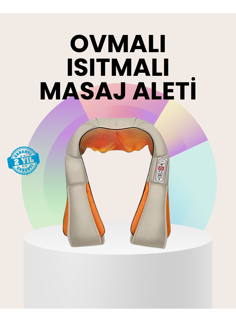 Isıtmalı Ovmalı Masaj Aleti Kas Gevşetici ve Kan Dolaşımı Düzenleyici