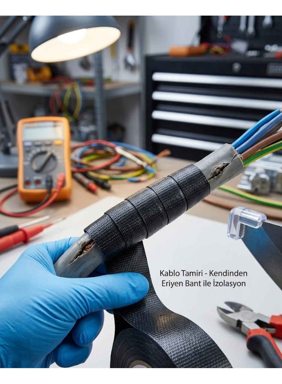 Kendinden Kaynaşan Eriyen Bant Su Geçirmez İzolasyon Bandı