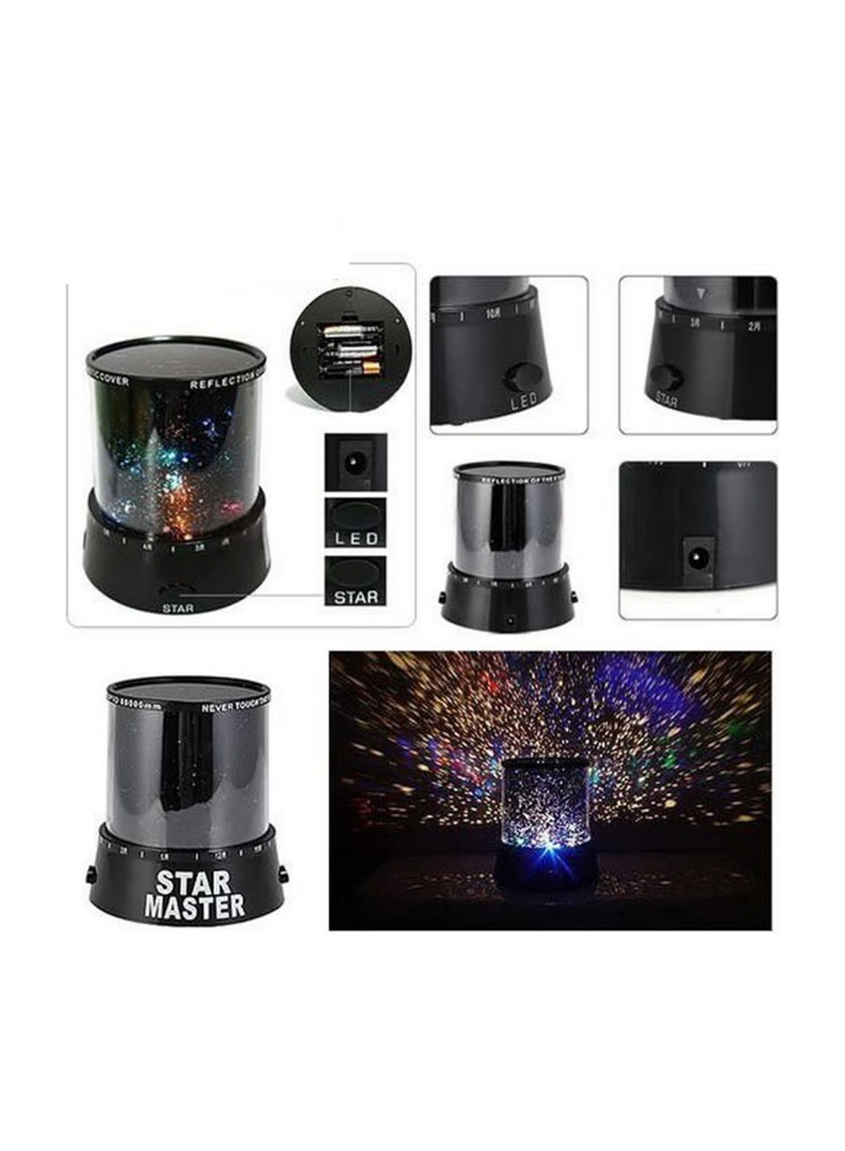 Tavana Yıldız Yansıtan Projeksiyon Gece Lambası USB Çalışan