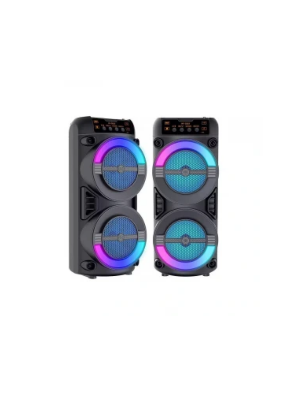 LED Işıklı Kablosuz Bluetooth Hoparlör USB TF Kart Destekli