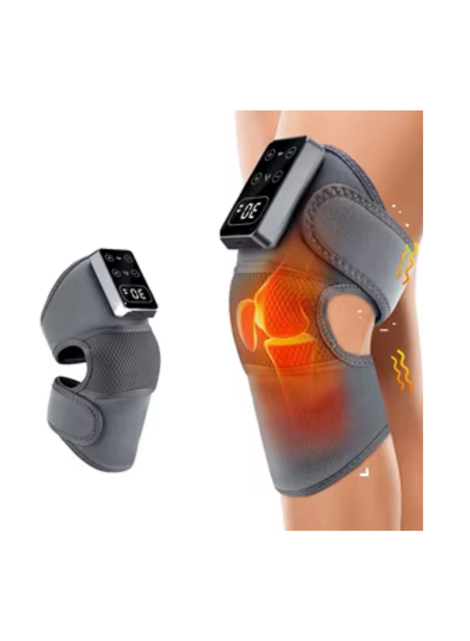 Isı Kontrollü Titreşimli Diz Omuz Masaj Dizlik Seti Kablosuz 2 Adet