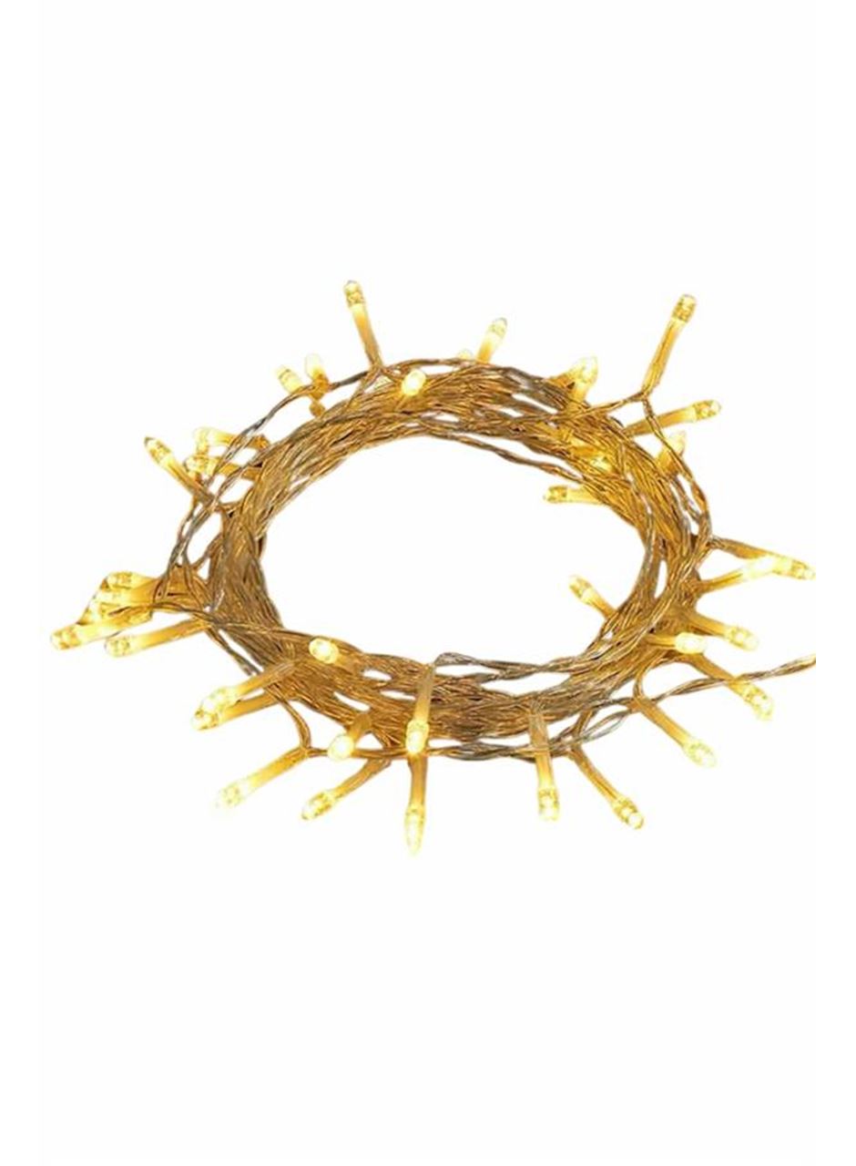 10 Metre Günışığı Led Işık Fişli Dekoratif Sarı Ton Aydınlatma 3 Modlu Led Şerit