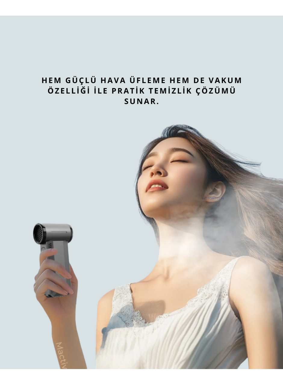 Turbo Motorlu Çok Amaçlı Temizlik ve Soğutma Cihazı