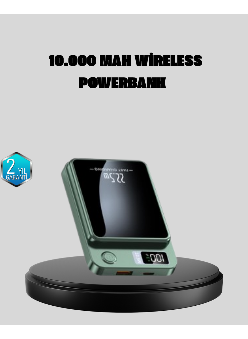 MagSafe Powerbank 22.5W Hızlı Şarjlı ve Kompakt Kablosuz Şarj Cihazı