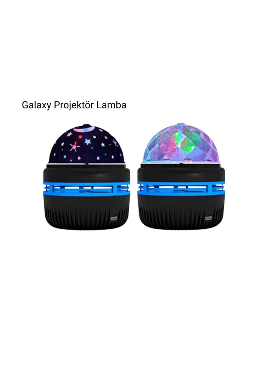 Galaxy Projektörlü Gece Lambası