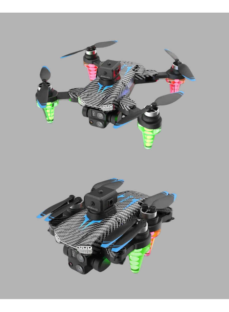 Katlanabilir Drone 1080P Kamera 0-100m Uçuş Mesafeli