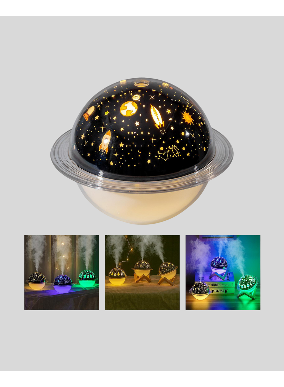 USB Projeksiyon Gece Lambası ve Hava Nemlendirici – Aromaterapi Destekli, Taşınabilir Mini