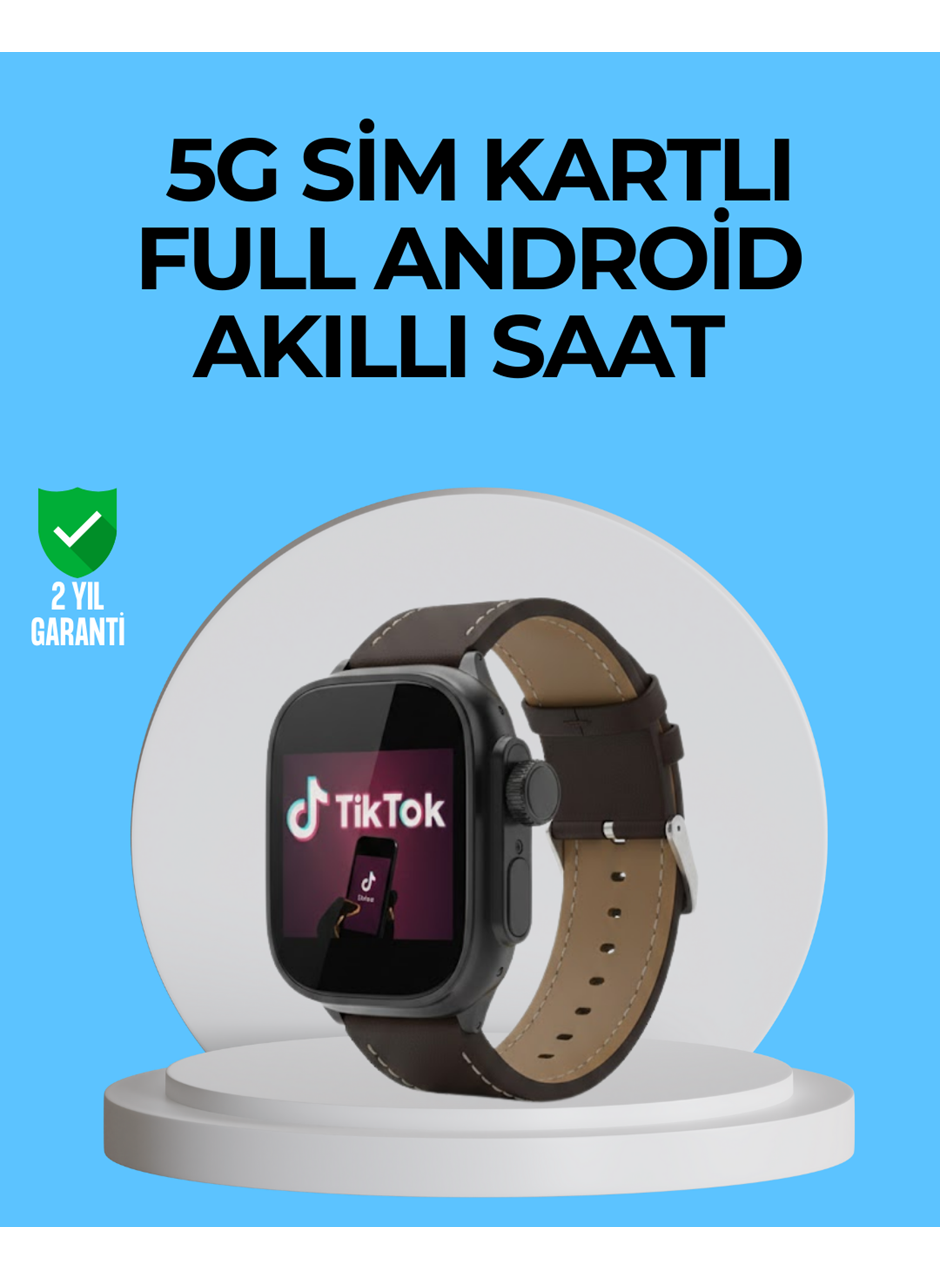 Kamera Özellikli Akıllı Saat Play Store Destekli