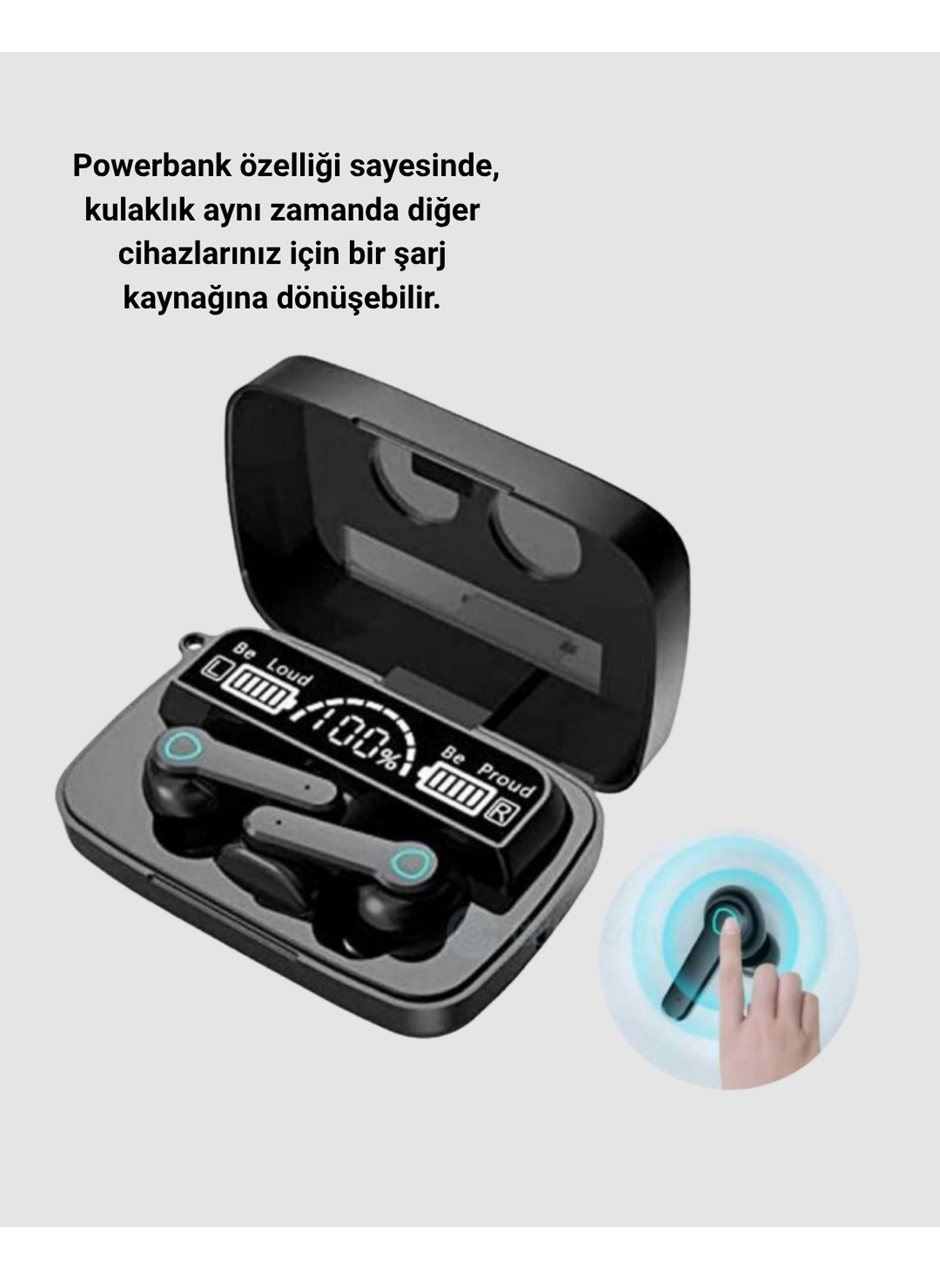 Bluetooth Kulaklık – Powerbank Özellikli, Oyun Modlu, Uzun Ömürlü ve Şarj Kutulu